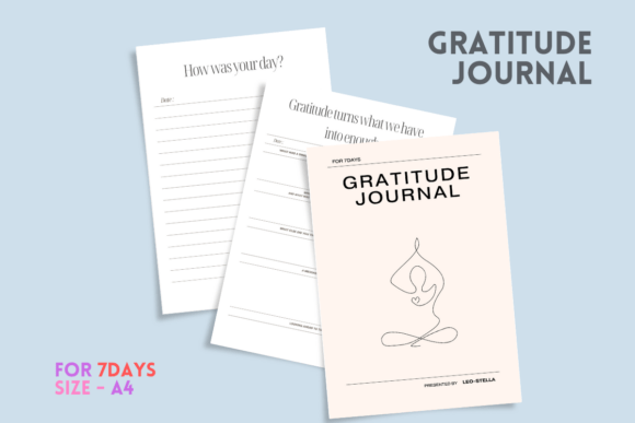Download 7-Day Gratitude Journal – Printable A4 - Printable Collection