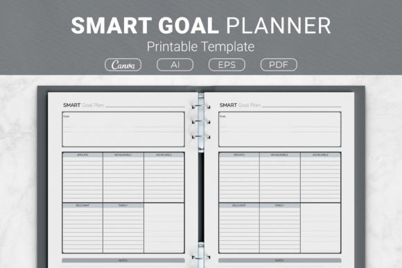 Download SMART Goal Planner Printable Template - Printable Collection