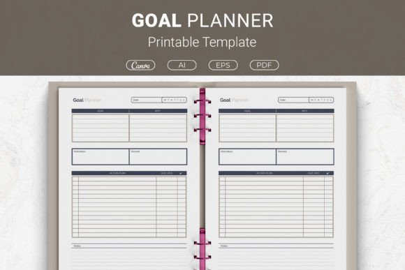 Download Goal Planner Printable Template - Printable Collection