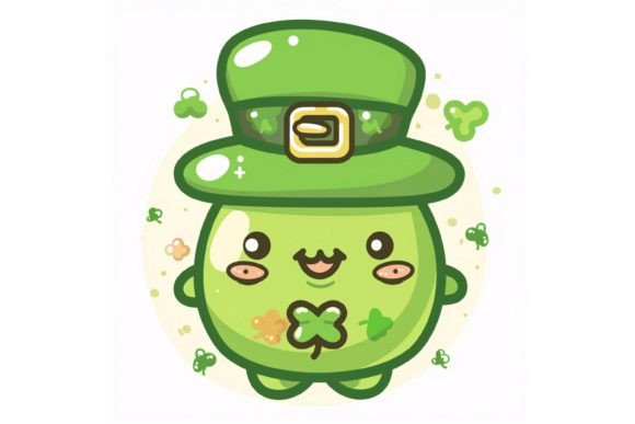 Download Saint Patrick's Day Kawaii Printable - Printable Collection