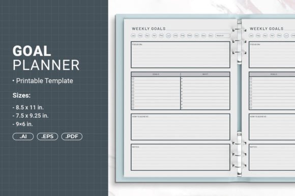 Download Goal Planner Printable Template - Printable Collection
