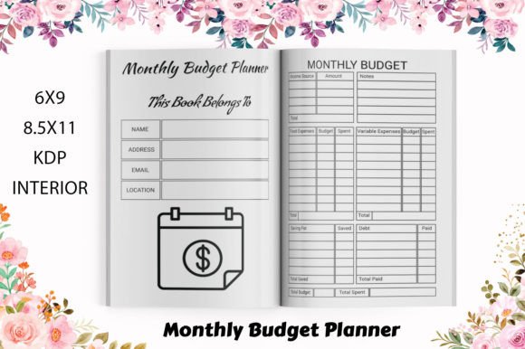 Download Monthly Budget Planner | Printable - Printable Collection