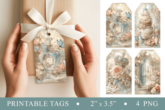 Download Alice Tea Garden Printable Tags Set - Printable Collection