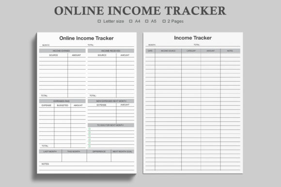 Download Online Income Tracker - Income tracker Collection