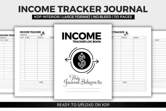 Download Income Tracker Log Book - Income tracker Collection