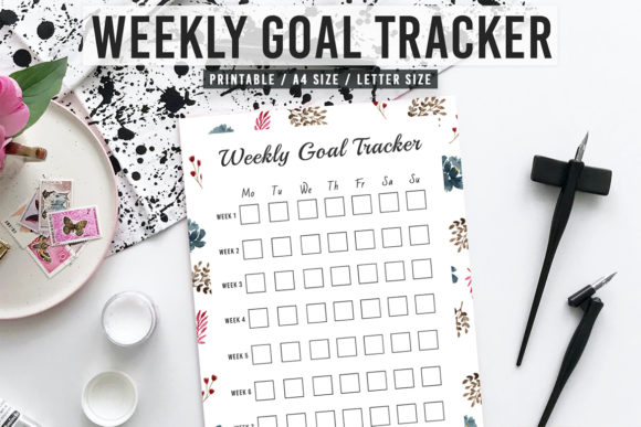 Download Goal Tracker Printable V2 - Printable Collection