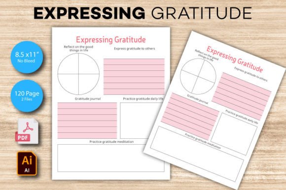 Download Expressing Gratitude Journal Printable - Printable Collection