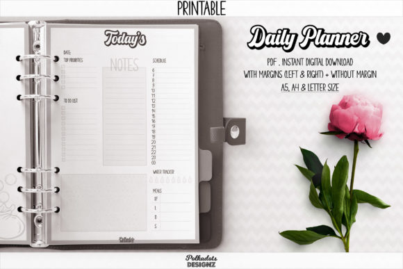 Download Daily Planner Printable - Today's - Printable Collection