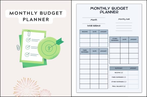 Download Printable Monthly Budget Planner - Printable Collection