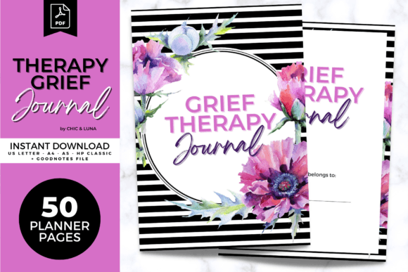 Download Grief Therapy Journal - Printable - Printable Collection