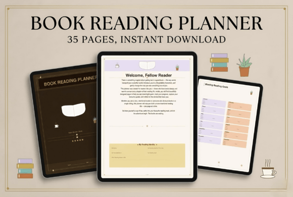 Download Book Reading Planner Printable - Printable Collection