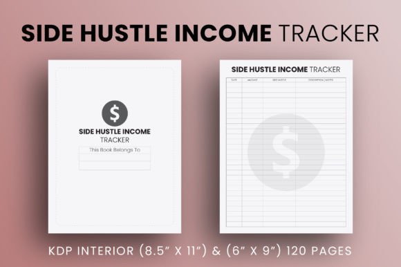 Download Side Hustle Income Tracker for KDP - Income tracker Collection