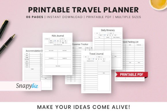 Download Free Printable Travel Planner Checklist - Printable Collection