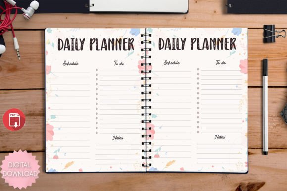Download Minimalist Daily Planner to Do Printable - Printable Collection