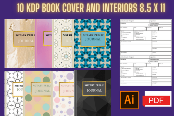 Download Notary Journal Cover and Interior - Premium Resources