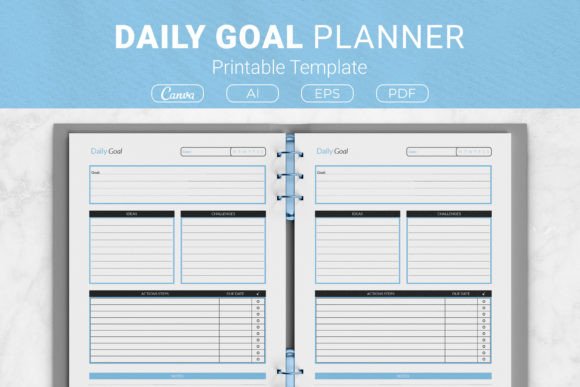 Download Daily Goal Planner Printable Template - Printable Collection