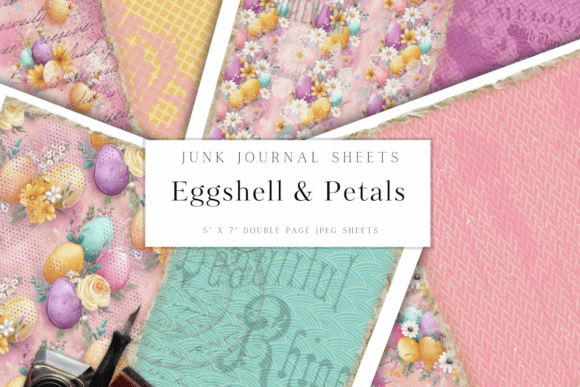 Download Printable Easter Floral Journal Sheets - Printable Collection