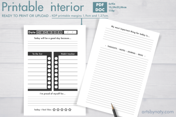 Download Mindfulness Simple Printable Journal. - Printable Collection