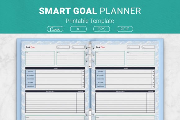 Download SMART Goal Planner Printable Template - Printable Collection