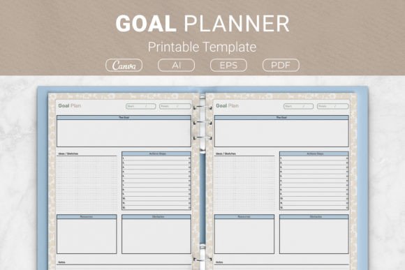 Download Goal Planner Printable Template - Printable Collection