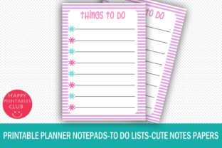 Download Printable Planner Notepads - to Do Lists - Printable Collection