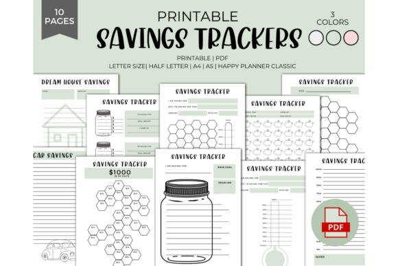 Download Money Savings Tracker Printable - Printable Collection