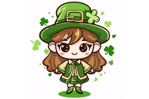 Download Saint Patrick's Day Kawaii Printable - Printable Collection